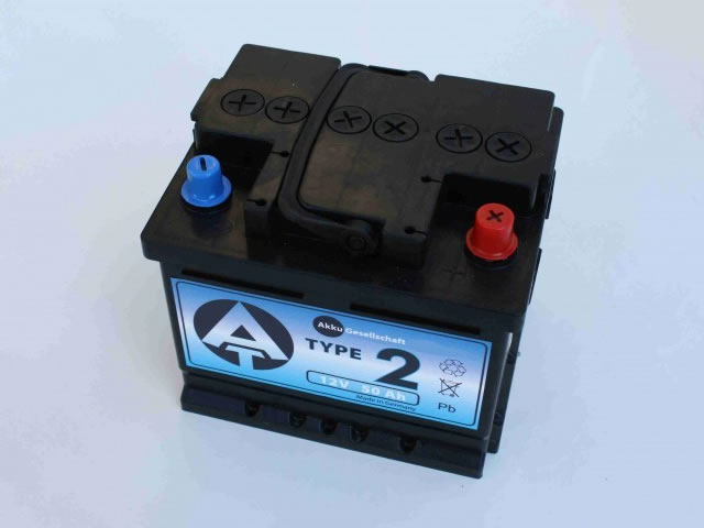 Starterbatterie AT 2 12 V 50 Ah